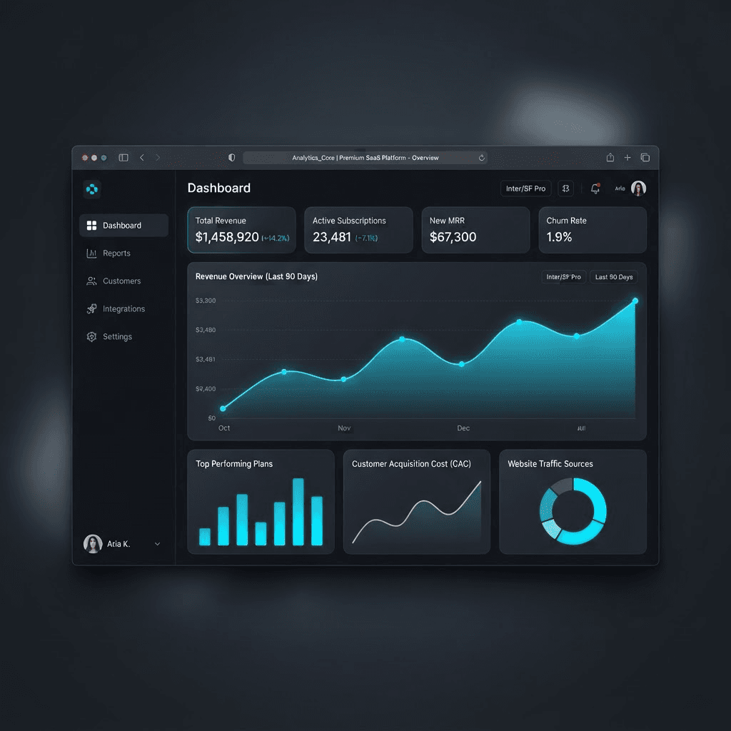 Analytics SaaS Platform